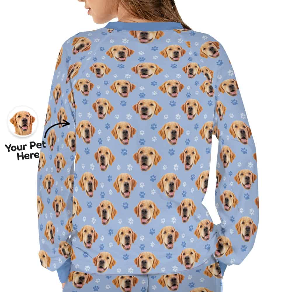 Personalized Pet Pajamas Back