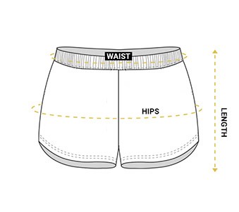 Pet Pajamas Custom - Short Size Guide