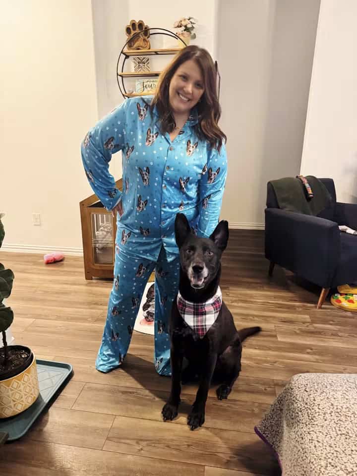 Custom Pet Pajamas Example