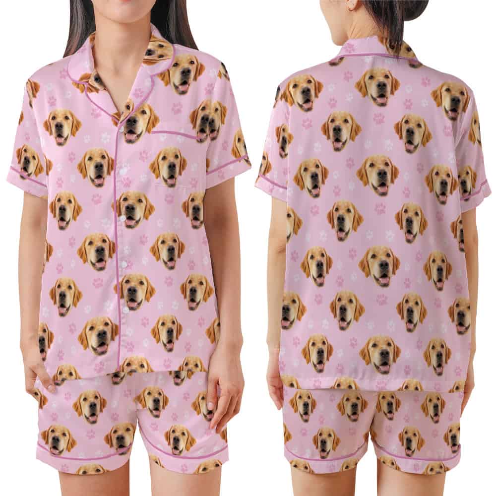 custom pet pajamas for adults set