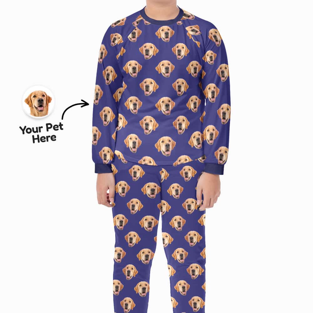 custom pet pajamas for kids