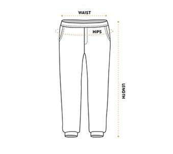 Personalized Pet Pajamas Pants Size Chart