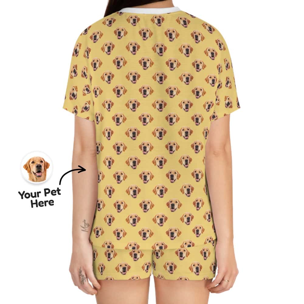 Pet Pajamas Custom Back
